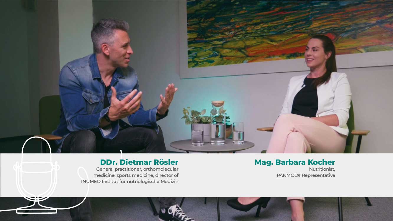 DDr. Dietmar Rösler and Mag. Barbara Kocher talking about the upcoming superstar of longevity medicine: NADH